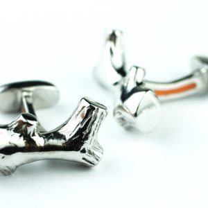 Coral Branch Cuff Links