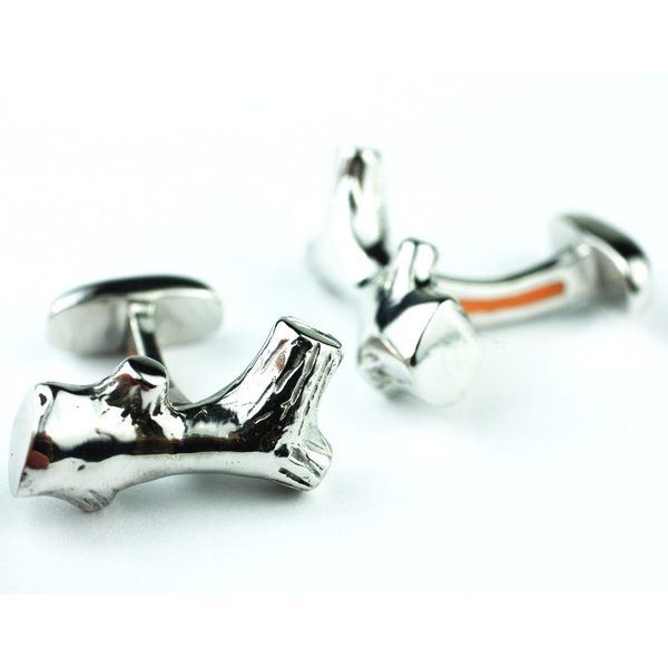 Coral Branch Cuff Links