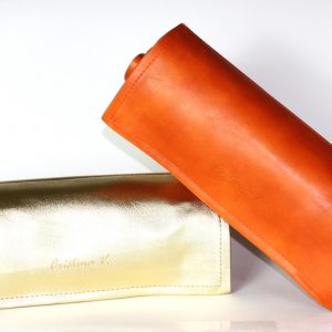 Gold & Orange Jewelry Rolls