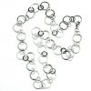 Rhodium finished Sterling Silver
