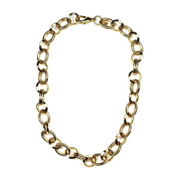 Short Circle Link Chain Necklace