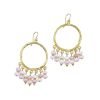 Hammered Chandelier Earrings - Image 5