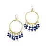 Hammered Chandelier Earrings - Image 4
