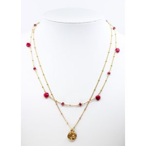 Delicate Disc Necklace