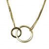 Petite Double Bubble Chain Necklace-0