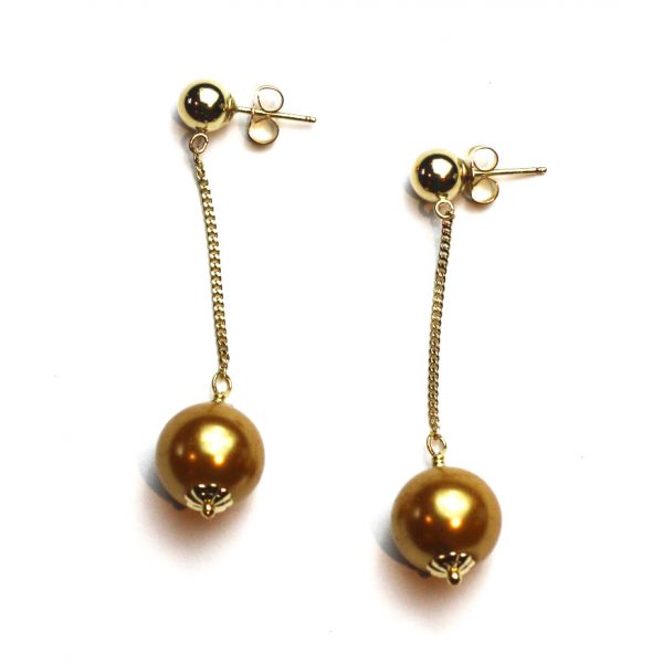Swarovski Pearl Earrings-0