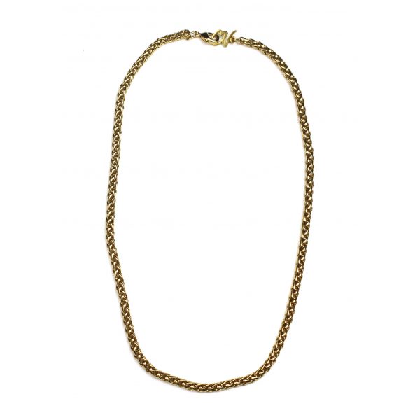 Short Rope Chain Necklace-0