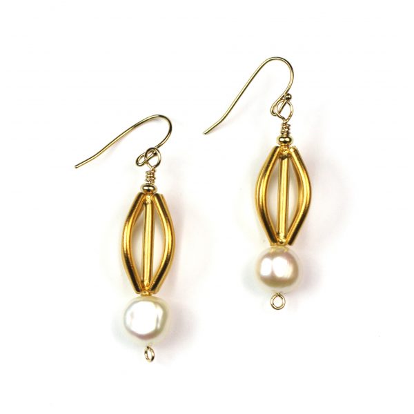 Orb Pearl Earrings-0