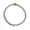 Silver / Blue