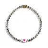 Silver / Pink