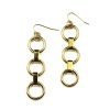 Circle Chain Earrings-0