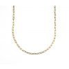 Tiny Safety Pin Necklace-0