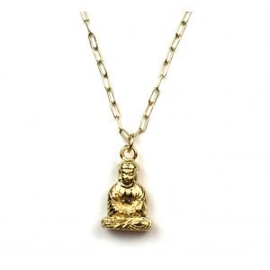 Buddha Charm Necklace-0