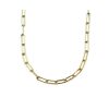 Smooth Safety Pin Necklace-0