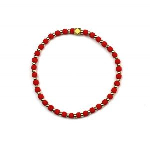 3MM Matte Seed Bead Bracelet