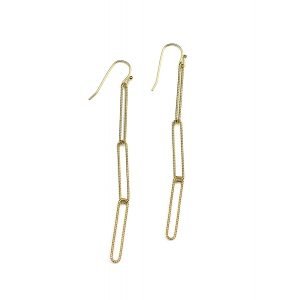 Safety Pin Earrings - Long