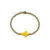 4MM Ball Cross Bracelet - Image 2