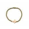 4MM Ball Cross Bracelet - Image 6