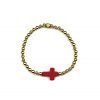 4MM Ball Cross Bracelet - Image 7