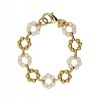 Flower Power Chain Bracelet