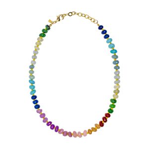 Color Pop Rondelle Necklace