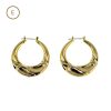 Gold Hoop Earrings - Image 6