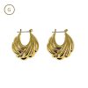 Gold Hoop Earrings - Image 8