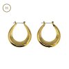 Gold Hoop Earrings - Image 9