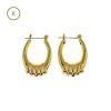 Gold Hoop Earrings - Image 11