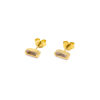 Blair Baguette Stud Earrings - Image 3