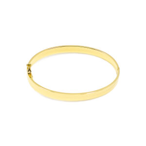 6MM 14k Gold Bangle