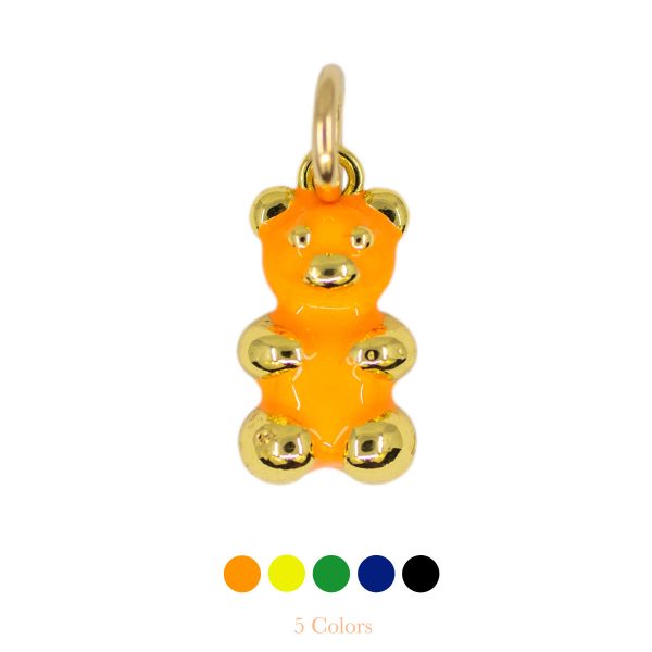 Enamel Teddy Charm