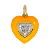 Enamel Heart Charm - Image 3