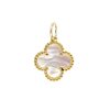Small Beaded Clover Charm - Image 4