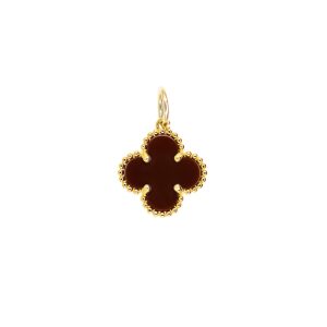 Small Beaded Clover Charm