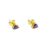 Taylor Trillion Stud Earrings - Image 6