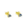 Taylor Trillion Stud Earrings - Image 4