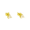 Taylor Trillion Stud Earrings - Image 2
