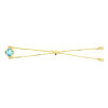 Adjustable Quartz Clover Bracelet - Image 6