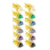 Taylor Trillion Stud Earrings