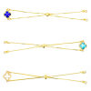 Adjustable Quartz Clover Bracelet