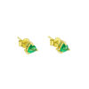 Taylor Trillion Stud Earrings - Image 3