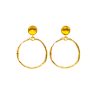 Cara Circle Earrings - Image 3