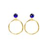 Cara Circle Earrings - Image 5
