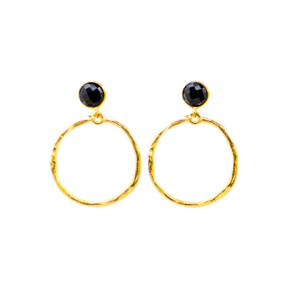 Cara Circle Earrings - Image 6