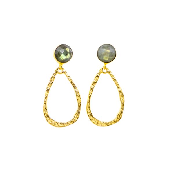 Tara Teardrop Earrings - Image 4