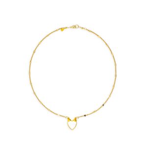 Double Bailed MOP Pendant Necklace
