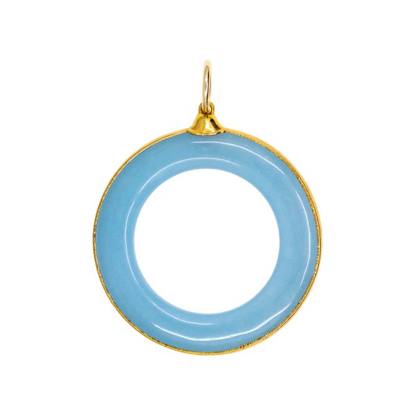 Aquamarine Open O Charm