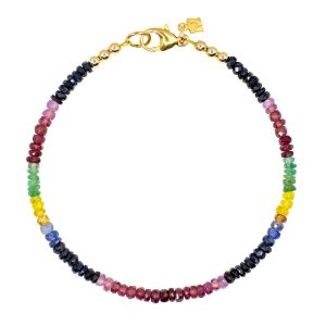 Precious Ombre Rondelle Bracelet