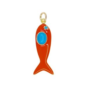 Red Fish Charm